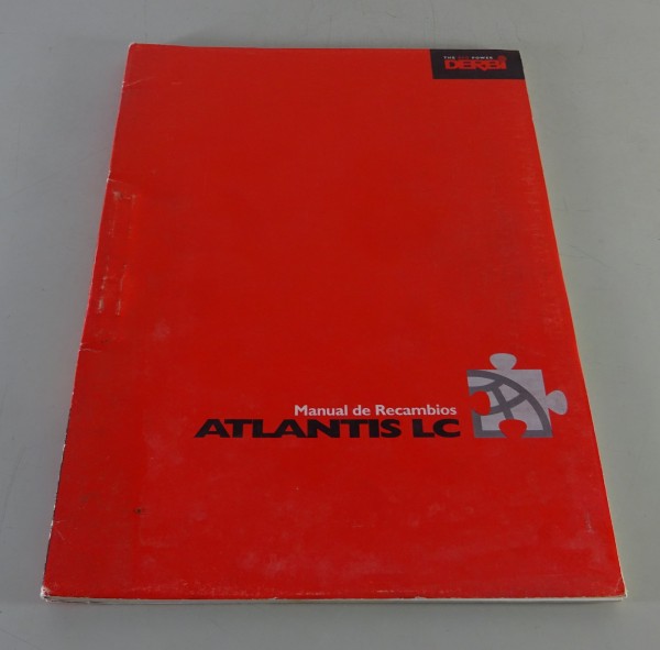 Teilekatalog / Ersatzteilkatalog Derbi Atlantis LC Stand 03/2002