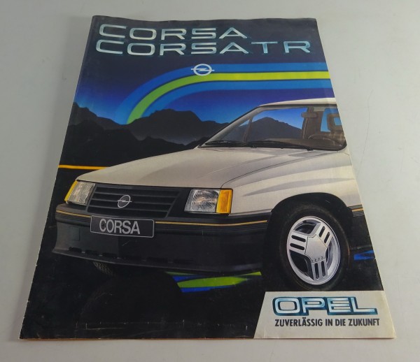 Prospekt / Broschüre Opel Corsa A TR Stand 02/1983