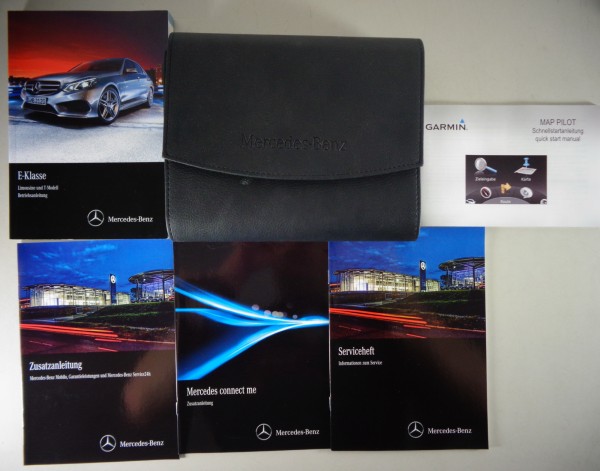 Bordmappe + Betriebsanleitung / Handbuch Mercedes-Benz E-Klasse W212 Stand 2015