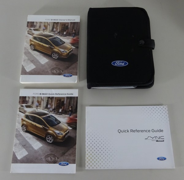 Wallet + Owner's Manual / Handbook Ford B-Max from 08/2013