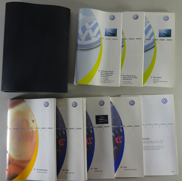 Bordmappe + Betriebsanleitung / Handbuch VW Polo 9N Stand 05/2002