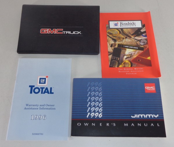 Betriebsanleitung + Bordmappe GMC Jimmy von 1996