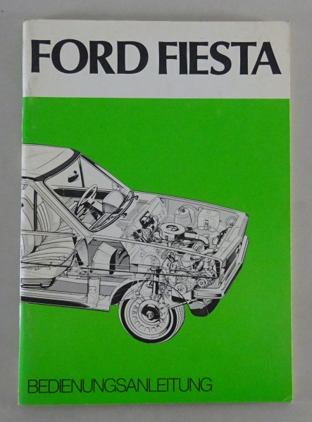 Betriebsanleitung / Handbuch Ford Fiesta Stand 05/1976