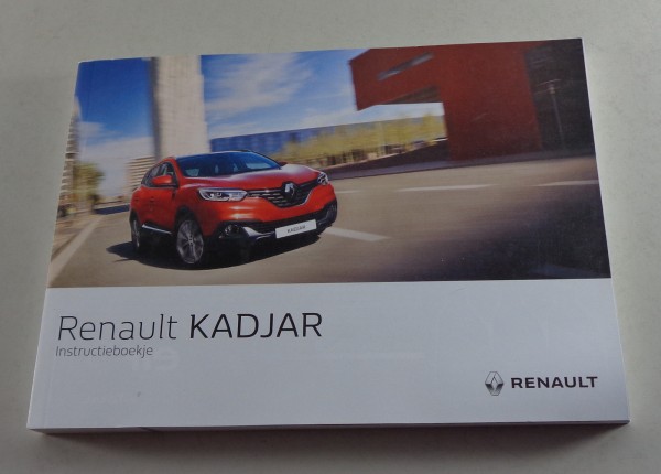 Instructieboekje Renault Kadjar Stand 04/2016