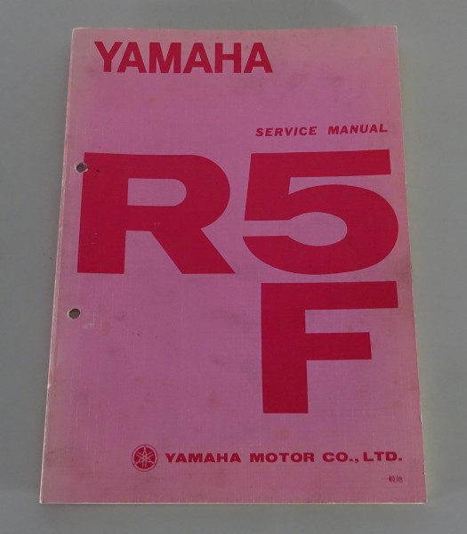 Workshop Manual / Service manual Yamaha R5 - F 350 ccm from 02/1973