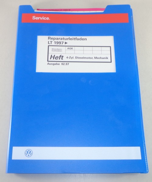 Werkstatthandbuch VW Transporter / Bus LT 2/II 4 Zyl. Dieselmotor von 02/1997