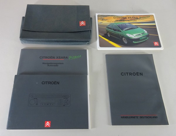 Bordmappe + Betriebsanleitung / Handbuch Citroen Xsara Picasso Stand 03/2001