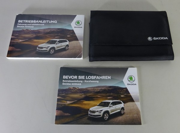 Bordmappe + Betriebsanleitung / Handbuch Skoda Kodiaq SUV Stand 11/2018