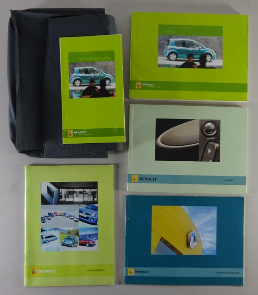 Bordmappe + Betriebsanleitung / Handbuch Renault Modus Stand 02/2006