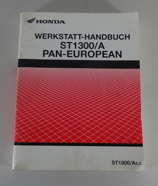 Werkstatthandbuch Honda Pan European ST 1300 / A Tourer Ausgabe 03/2002