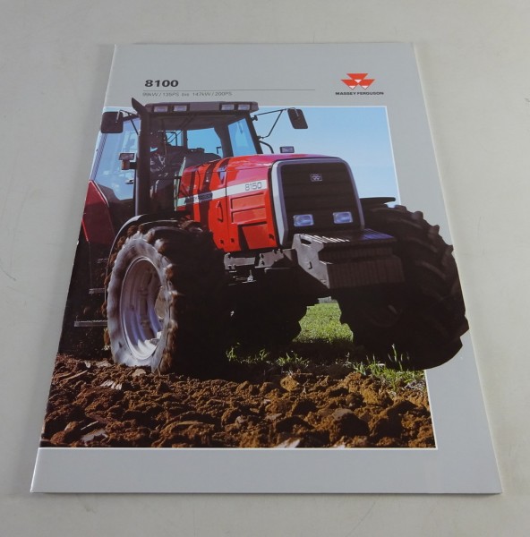 Prospekt Massey Ferguson MF 6100 59kW / 80PS bis 96kW / 130PS Stand 05/1997