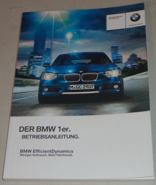 Betriebsanleitung BMW 1er F20 114d - M135ixDrive Stand 10/2012