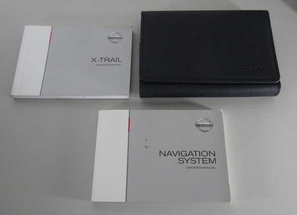 Owner's Manual / Handbook & Wallet Nissan X-Trail T30 printed 01/2005