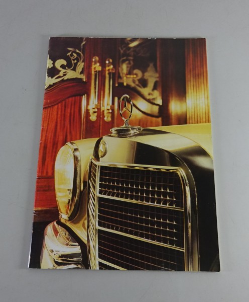 Prospekt / Broschüre Mercedes-Benz 600 W100 Stand 05/1983