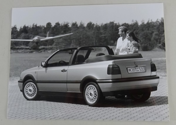 Pressefoto VW Golf 3 / III Cabrio - Flugplatz von 08/1993