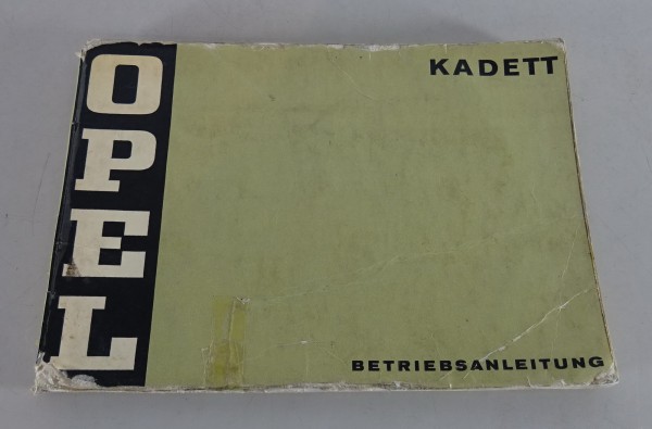 Betriebsanleitung / Handbuch Opel Kadett B inklusive Coupe Stand 04/1972