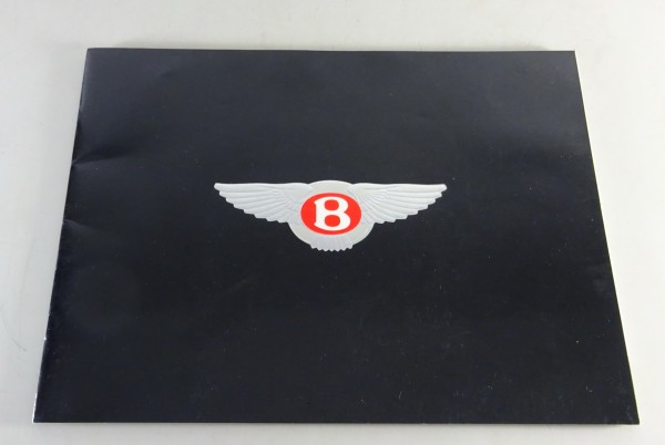 Prospekt Bentley Programm 1988 mit Turbo R / Continental / Mulsanne S / Eight