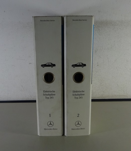 Werkstatthandbuch Elektrik Schaltpläne Mercedes-Benz B-Klasse W245 Stand 02/2006