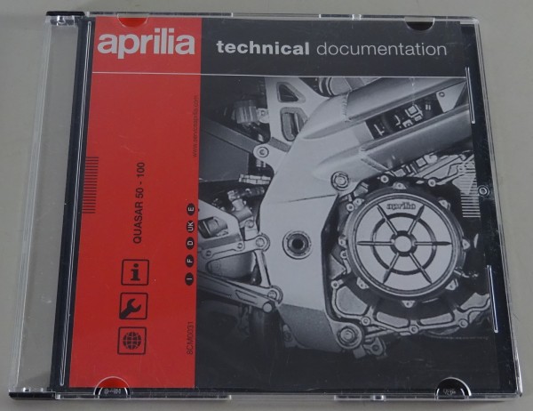 Technische Dokumentation / technical documentation Aprilia Quasar 50-100 10/2003