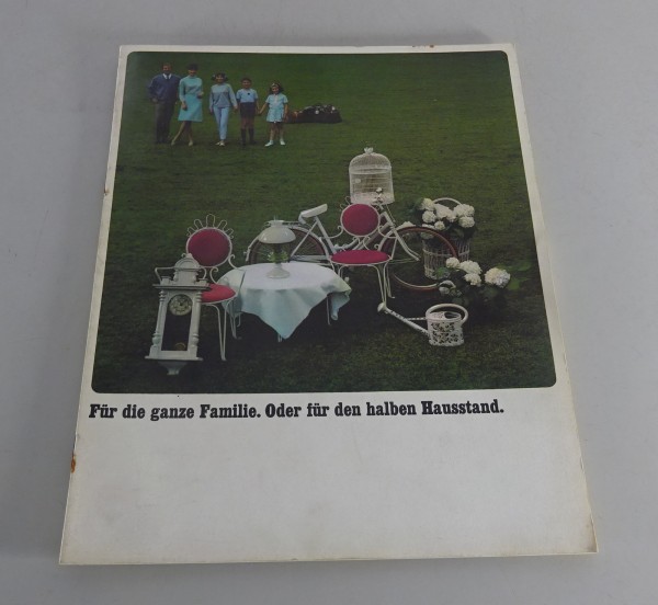 Prospekt / Broschüre Opel Kadett B Caravan Stand 08/1965
