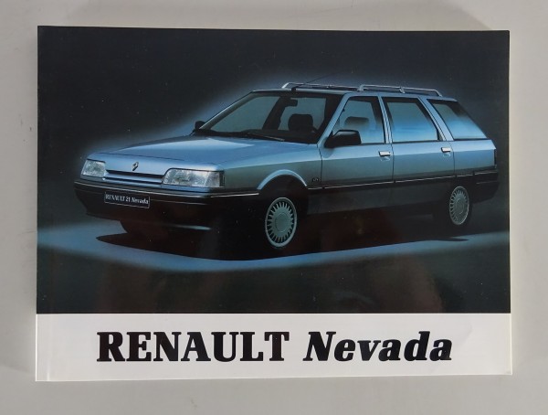 Betriebsanleitung / Handbuch Renault Nevada Stand 1993