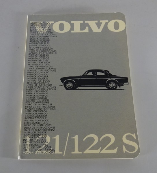 Betriebsanleitung / Handbuch Volvo Amazon 121 / 122 S Stand 10/1964