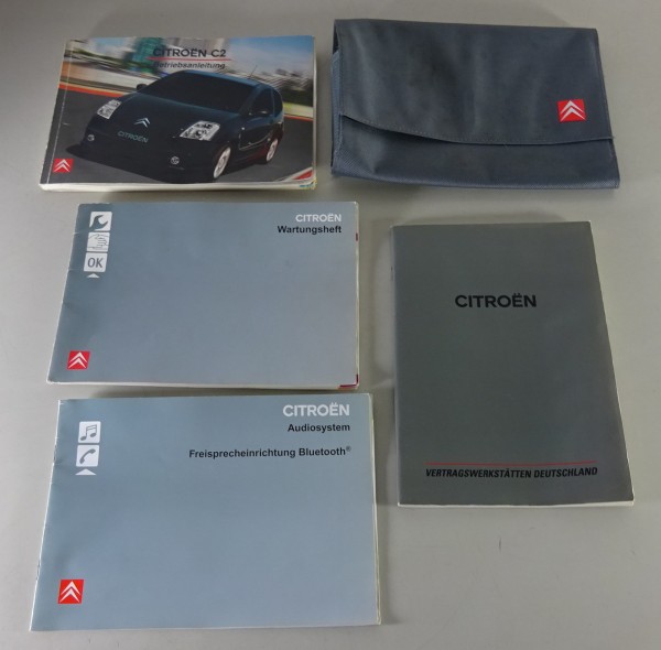 Bordmappe + Betriebsanleitung / Handbuch Citroen C2 Stand 10/2006