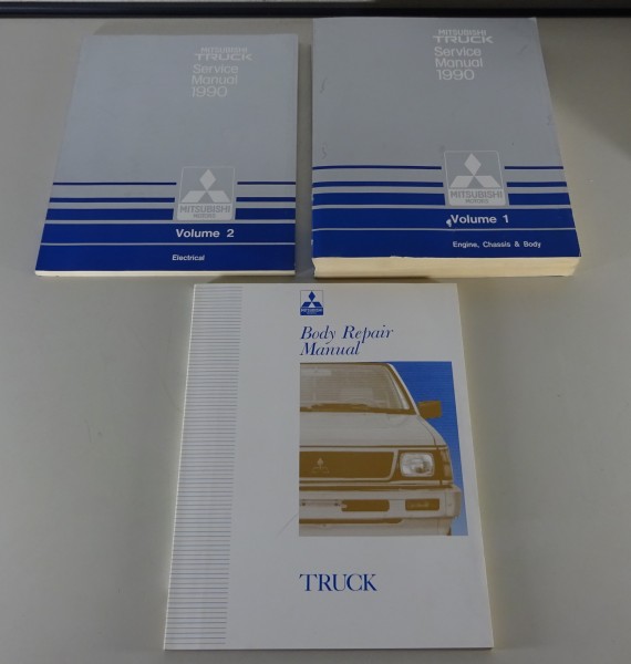 Workshop Manual / Service Manual Mitsubishi Truck L200 2WD & 4WD from 1990