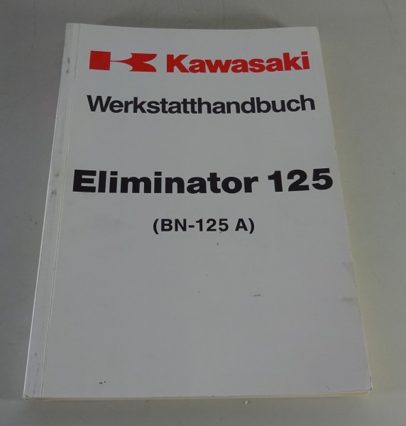 Werkstatthandbuch / Reparaturanleitung Kawasaki Eliminator 125 Stand 08/1997