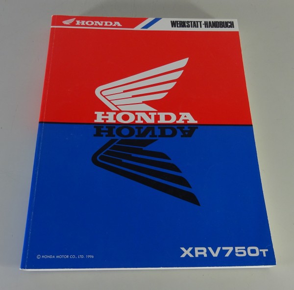 Werkstatthandbuch / Reparaturanleitung Honda XRV 750 Africa Twin Stand 1996