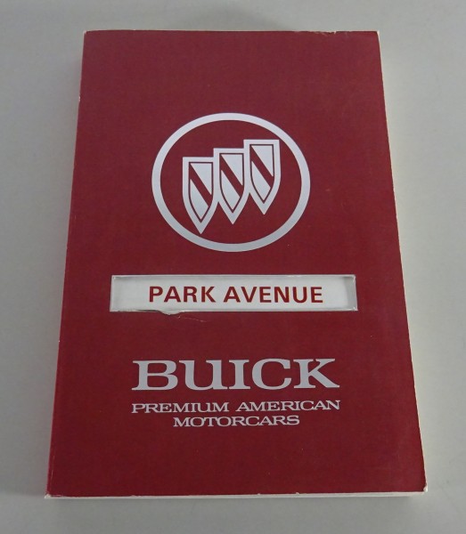 Owner´s Manual / Handbook Buick Park Avenue Stand 1990