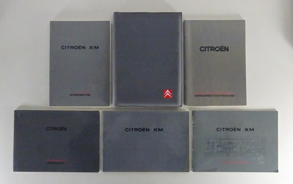 Bordmappe + Betriebsanleitung / Handbuch Citroen XM 1. Serie Stand 1993