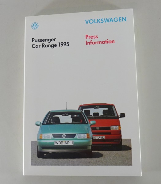 Press kit VW Golf 3 / III Cabrio, Corrado, T4 Caravelle / Multivan von 10/1994