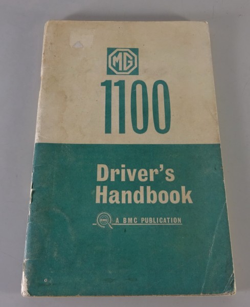Owner´s Manual / Handbook MG 1100 ADO16 from 07/1966