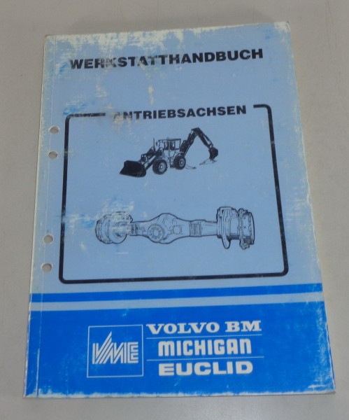 Werkstatthandbuch Volvo BM Achsen AH 31 / AH 45 von 1990