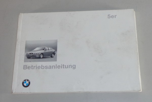 Betriebsanleitung BMW 5er E39 520i / 523i / 528i / 535i / 540i / 525 tds 2/1996