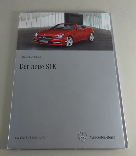 Pressemappe / Presseinformation Mercedes-Benz SLK R172 Stand 01/2011
