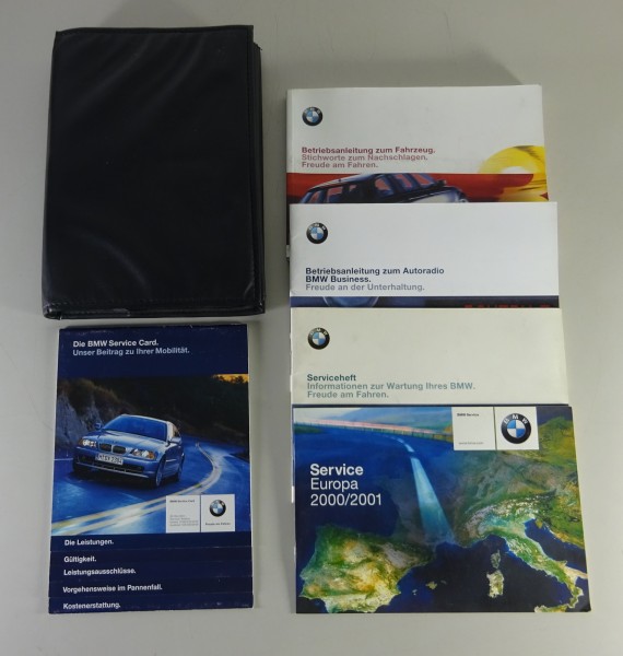 Bordmappe + Betriebsanleitung BMW 3er Touring E46 318i 320i 328i 320d Stand 1999