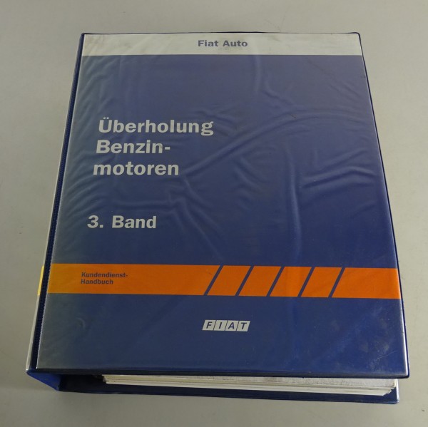 Werkstatthandbuch Fiat Benzinmotoren Ulysse, Marea, Punto von 1994 - 2000