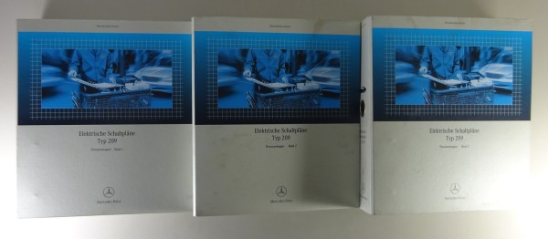 Werkstatthandbuch Elektrik Pläne Mercedes CLK Coupe + Cabrio W 209 Stand 03/2006