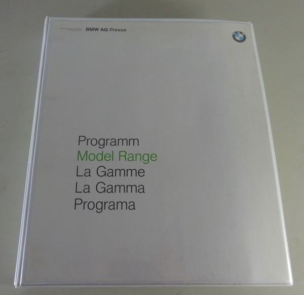 Pressemappe / Presskit BMW 3er E36 + M3 / 5er E34 / 7er E32 / 8er E31 from 1994
