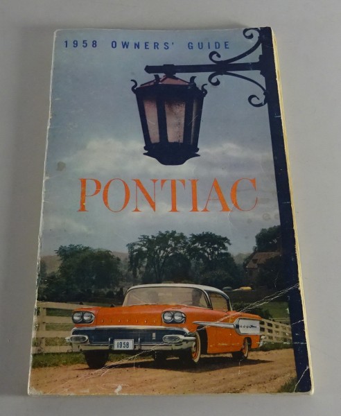 Owner´s Manual Pontiac Chieftain / Bonneville / Star Chief / Super Chief '1958