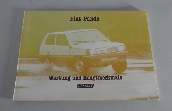 Betriebsanleitung / Handbuch Fiat Panda 45 / 30 Typ 141 Stand 09/1980