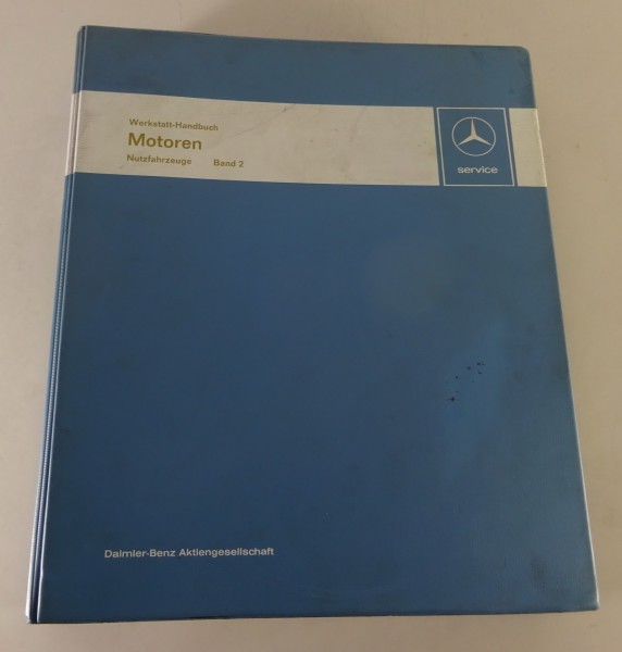 Werkstatthandbuch Mercedes-Benz LKW Motoren OM 314, OM 352, OM 327, OM 360 ´71