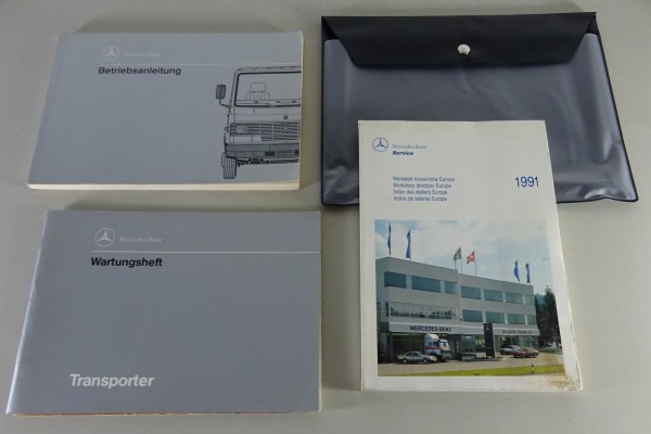 Bordmappe + Betriebsanleitung Mercedes-Benz DüDo T2n 805 D - 814 D von 11/1991