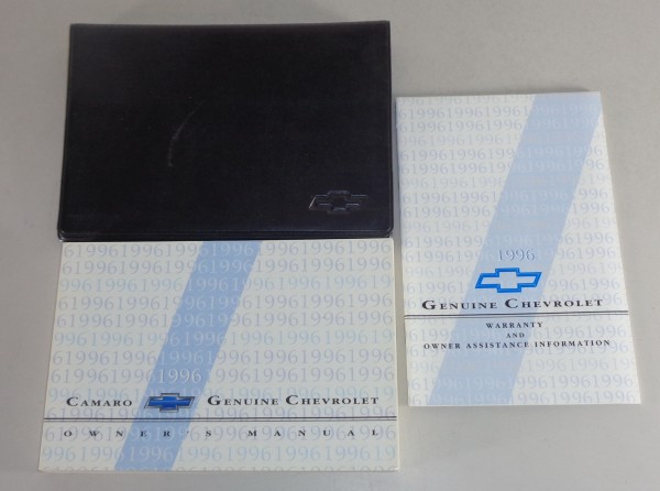 Betriebsanleitung + Bordmappe Chevrolet Camaro von 1996