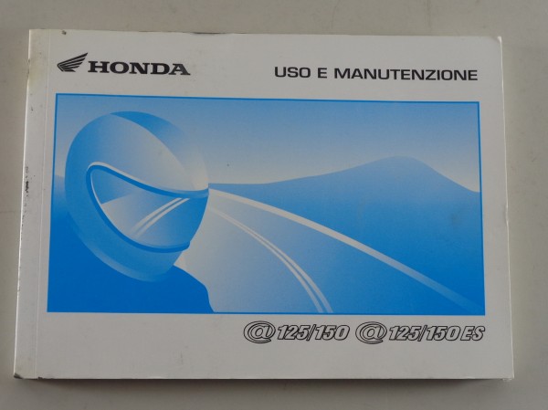 Uso e Manutenzione Honda 125/150 / 125/150 ES from 2001