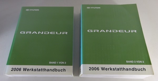 Werkstatthandbuch Grundhandbuch Hyundai Grandeur 4. Generation ab 2005, 2 Bände