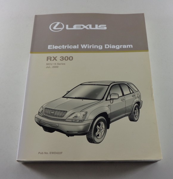 Workshop Manual Electrical Wiring Diagram Lexus RX 300 Serie MCU 15 von 07/2000