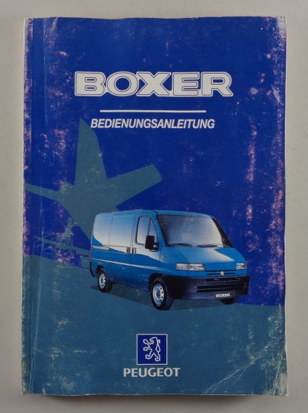 Betriebsanleitung Peugeot Boxer I Typ 230 / 244 von 05/1997